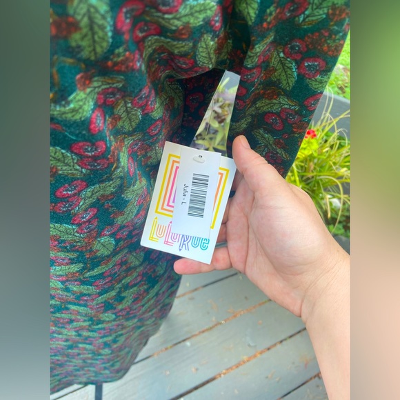 Lularoe Julia Dress Size Large L BNWT Brand New! Autumn Winter Dress - Picture 2 of 5